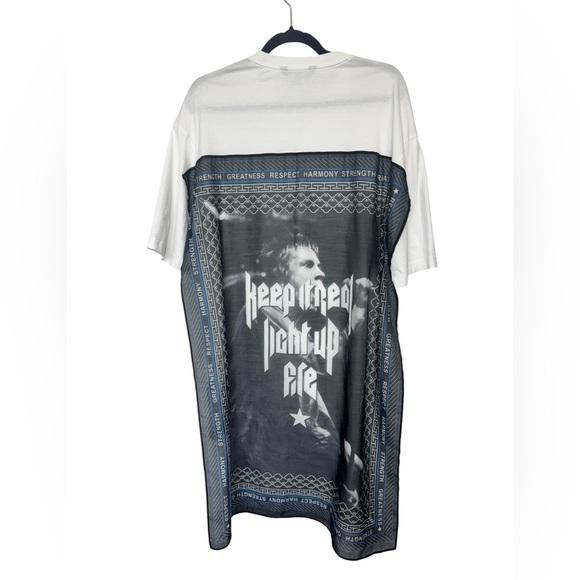 Trendiano T-Shirt Graphic Back Panel White - Picture 2 of 9